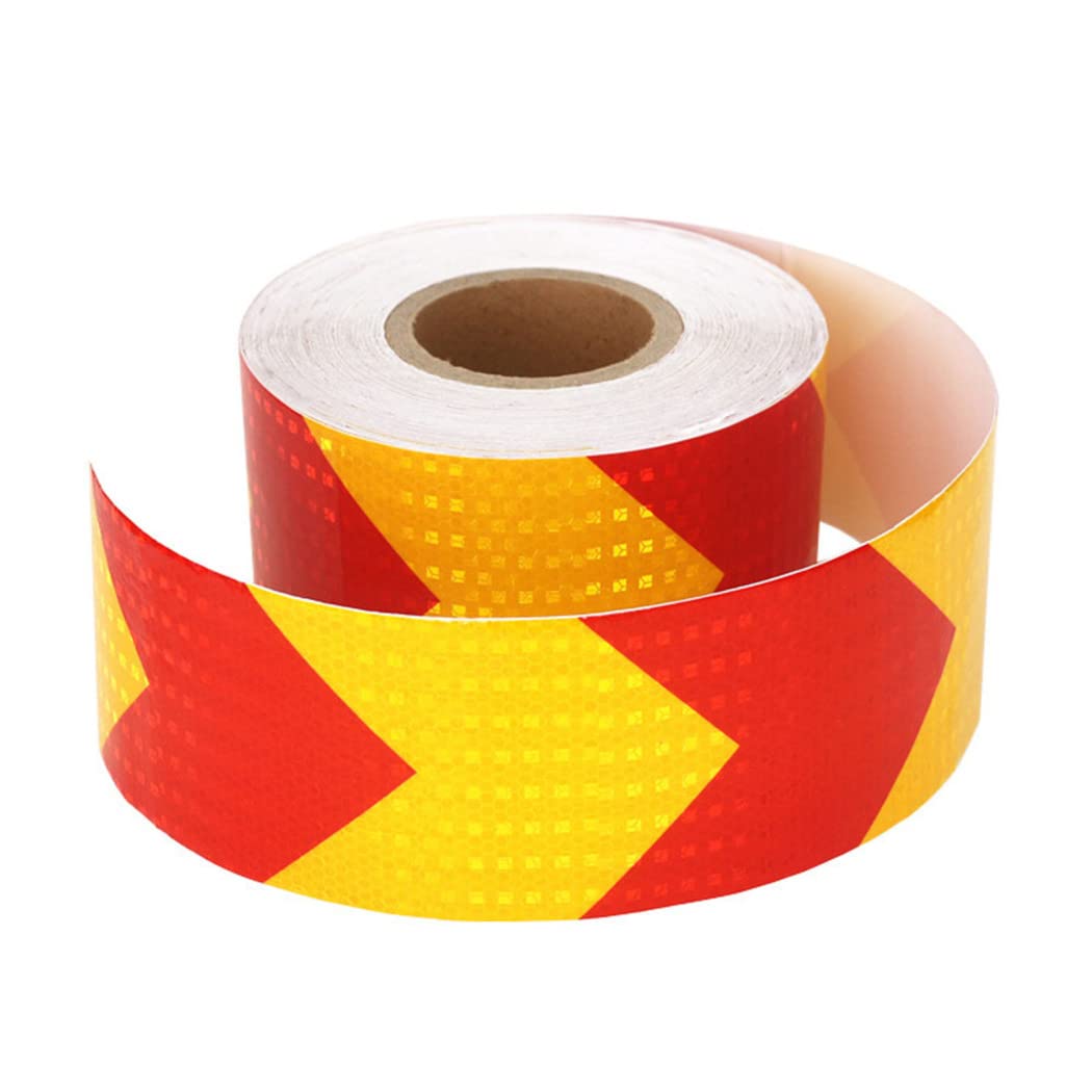 SCOTCH AUTOCOLLANT JAUNE ROUGE