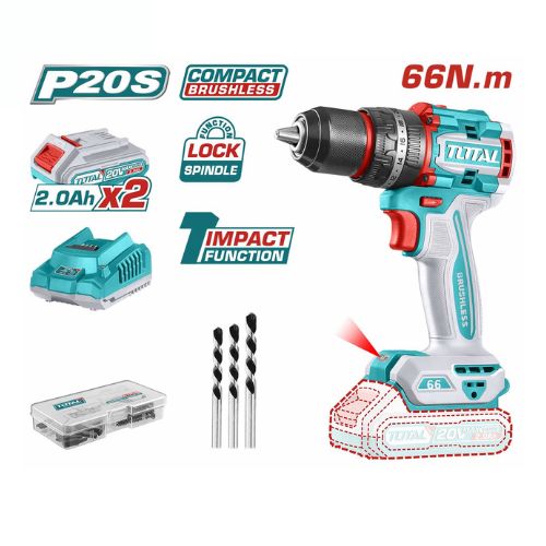 VISSEUSE-PERCEUSE RECHARGEABLE 66N.m TIDLI20668