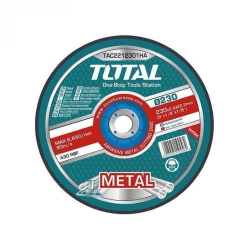 DISQUE A COUPER TOTAL 230mm METAL/INOX ULTRAFIN TAC2162301
