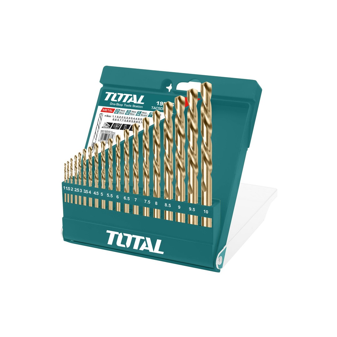 JEU FORET ACIERS HSS 19 PCS