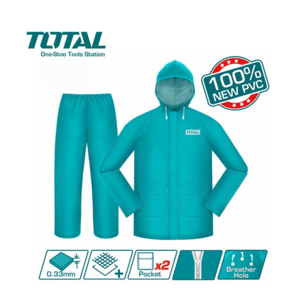 IMPERMEABLE VESTE PANTALON TOTAL L