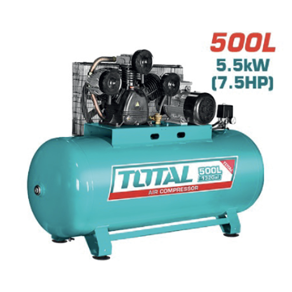 COMPRESSEUR A AIR 500L 5.5KW 7.5HP