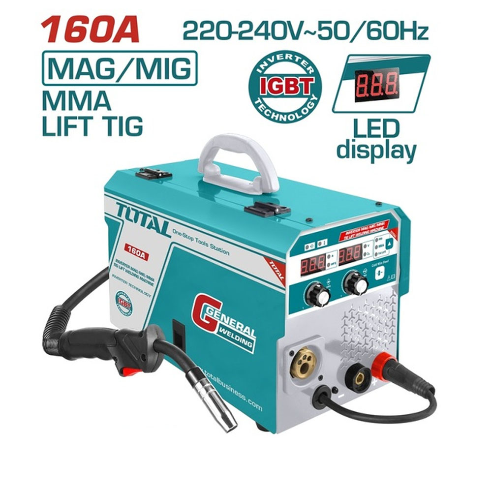 POSTE A SOUDER A ONDULEUR MMA/TIG 160A 220-240V 50/60Hz