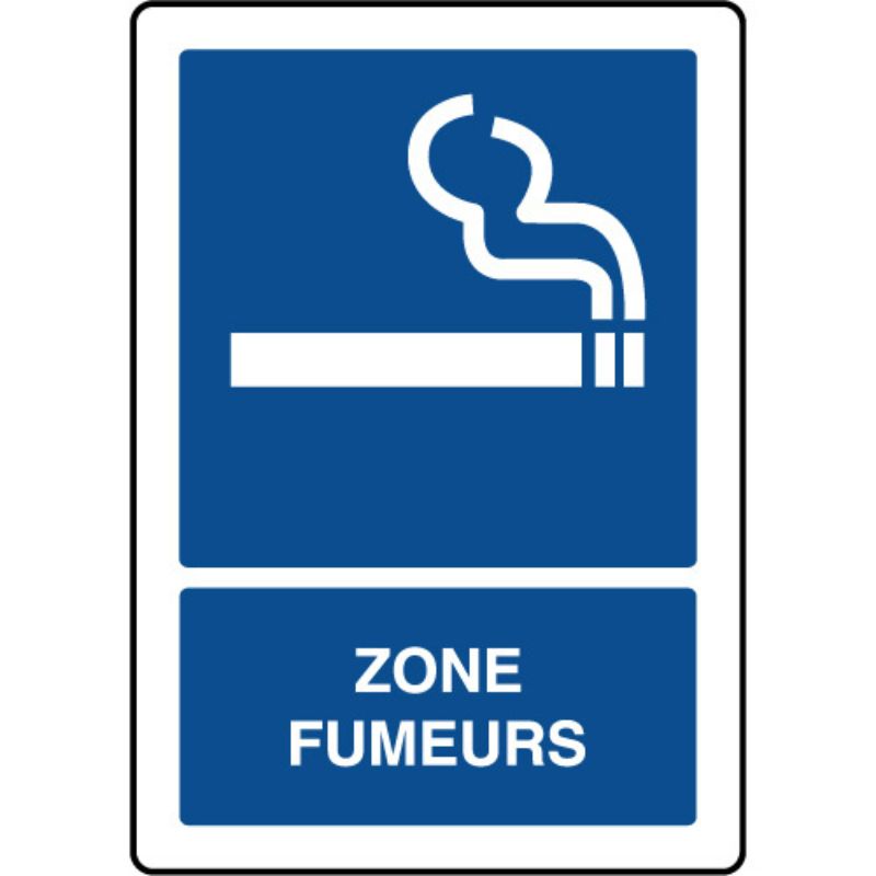 PICTOGRAMME "ZONE FUMEUR"