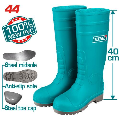 BOTTE PVC DE SECURITE VERT TOTAL 44