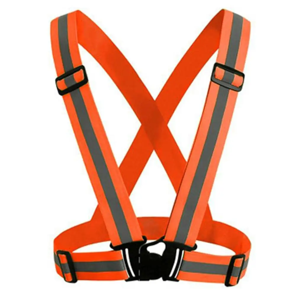 GILET BRETELLE ORANGE