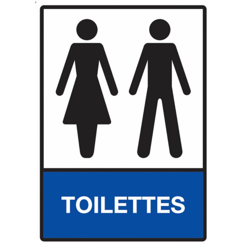 PICTOGRAMME ''TOILETTE''