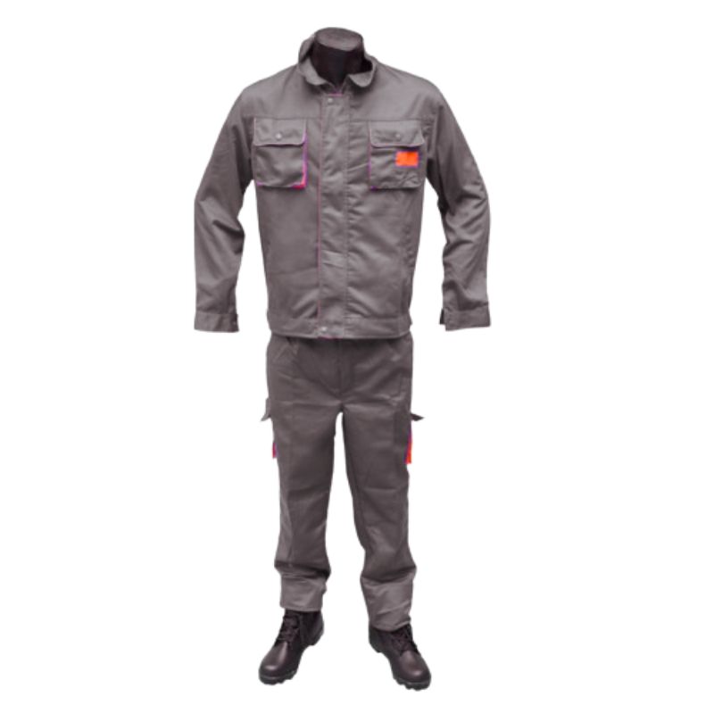 TENUE GRISE TRACE ORANGE ITECH 3XL
