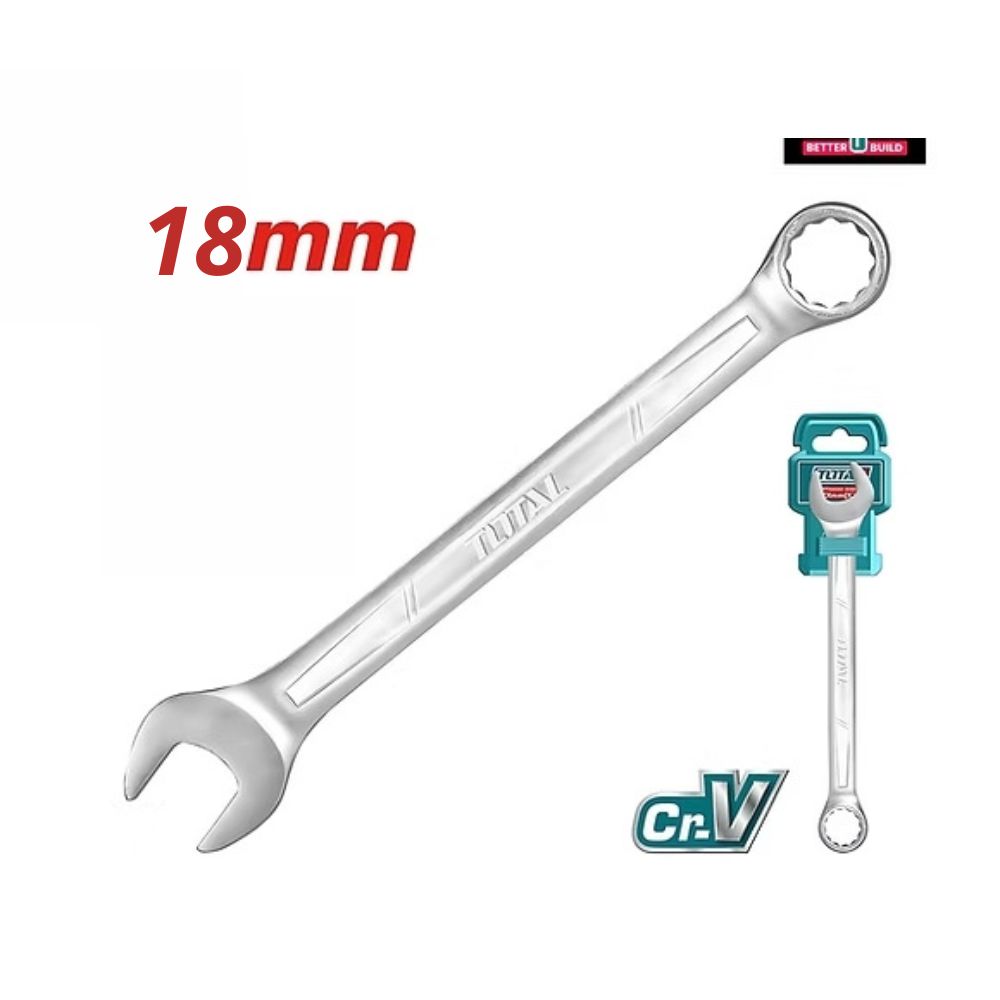 CLE PLATE MIXTE TOTAL 18MM THT1022121